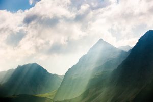 Tiejer Flue und Schiesshorn nach dem Regen